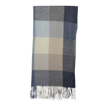 Sciarpa donna a quadri in poliestere verve