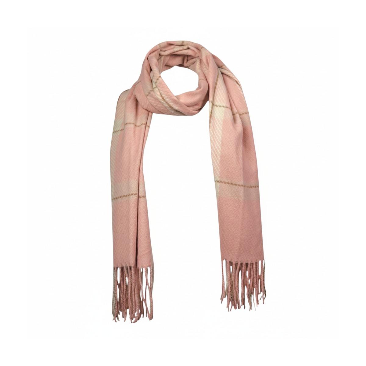 Sciarpa donna fantasia scozzese in poliestere Verve