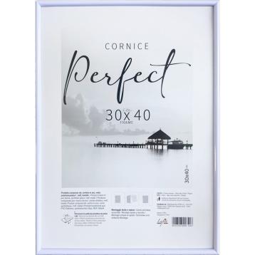 Cornice portafoto Perfect in crilex 30x40 cm bianco Lupia