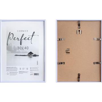 Cornice portafoto Perfect in crilex 50x70 cm bianco Lupia