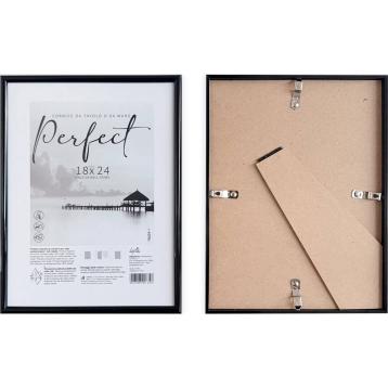 Cornice portafoto Perfect in crilex A4 21x29,7 cm nero Lupia