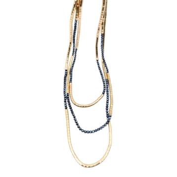 Collana donna lunga a pi fili c63