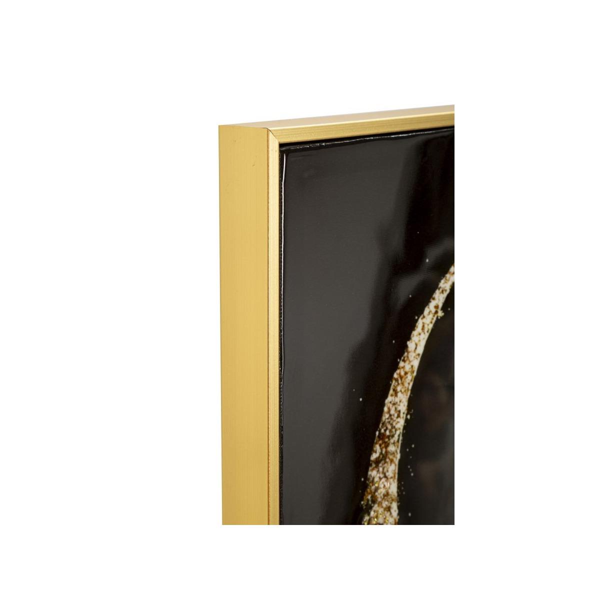 Stampa decorata su tela laccata c/cornice maternity -a- cm 60x3,5x90