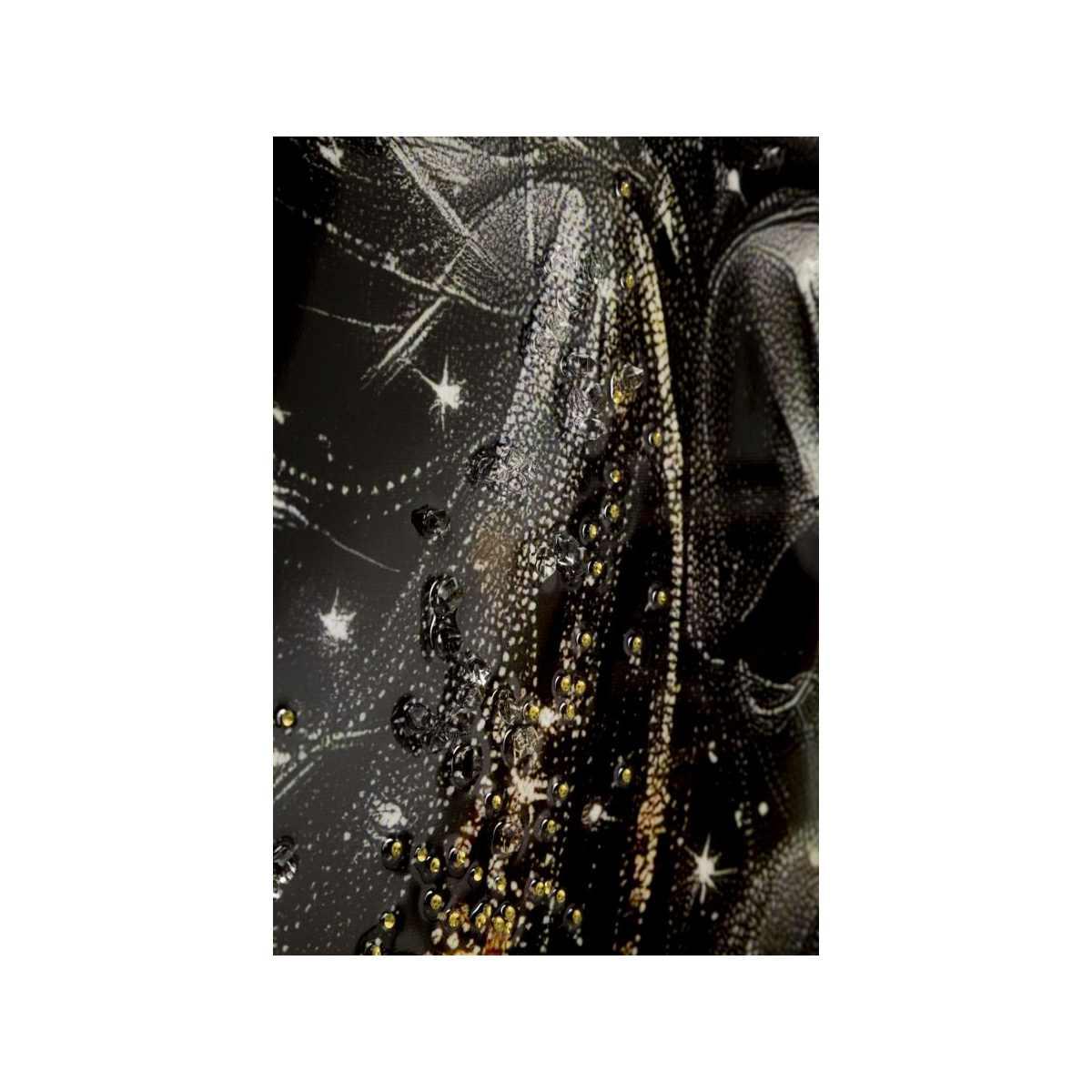 Stampa decorata su tela laccata c/cornice maternity -b- cm 60x3,5x90