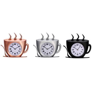 Orologio da parete in plastica modello tazza 34,5x40 cm