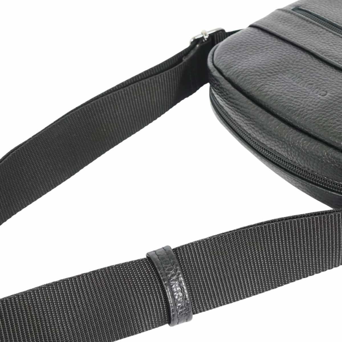 Tracolla uomo in vera pelle Capoverde Made in Italy