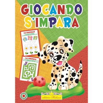 Libro da colorare giocando s'impara