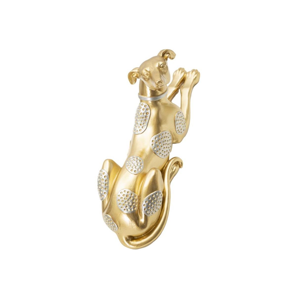 Cane sdraiato cm 32,2x9,5x18,3<br>