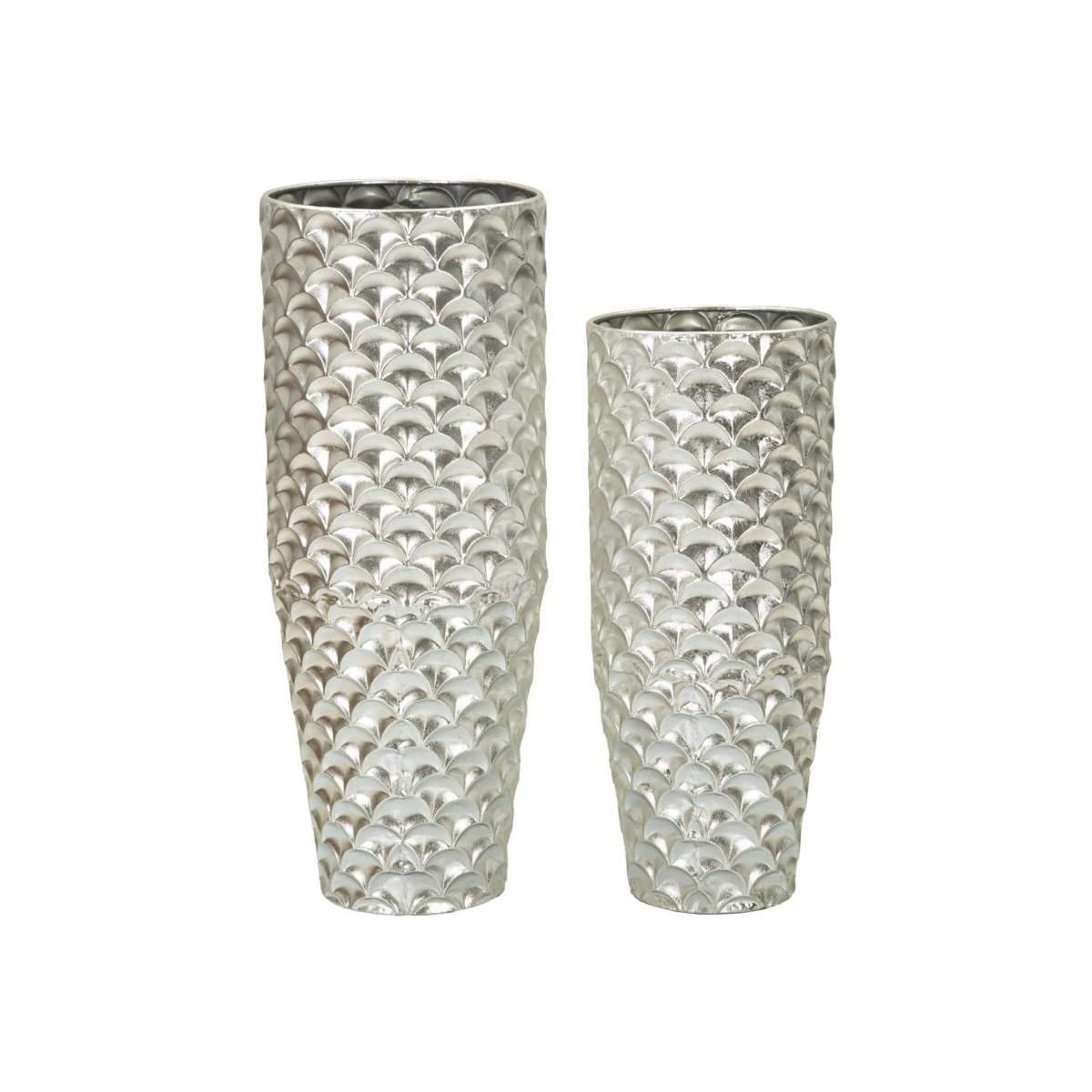 P/vasi coppia silvy cm Ø 36,8x91,4-31,8x74,9