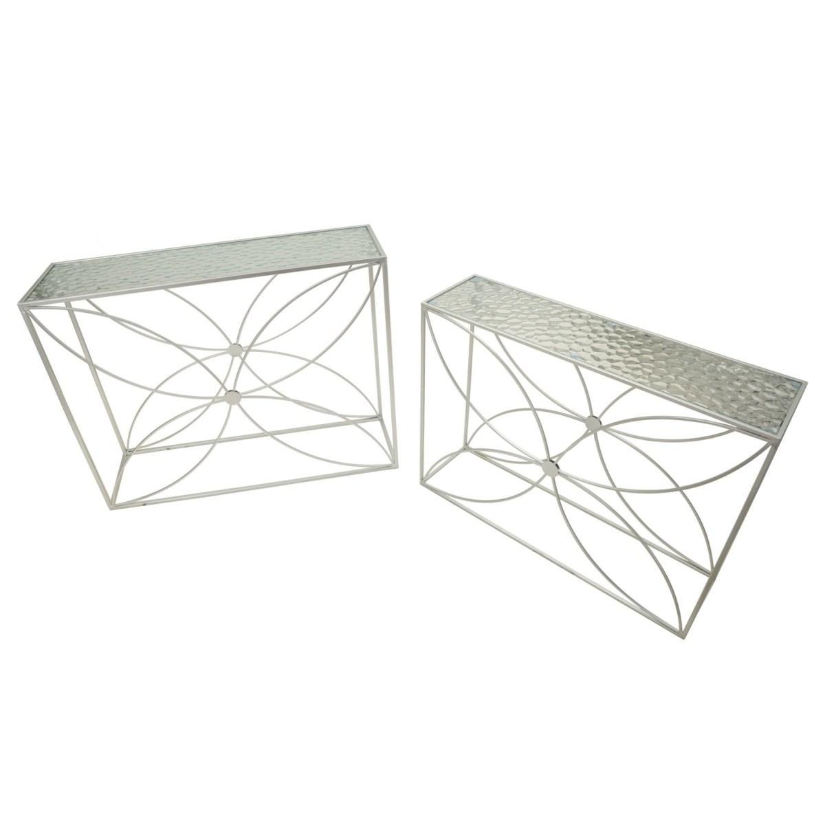 Console paradise coppia cm 100x30x78-90x25x72