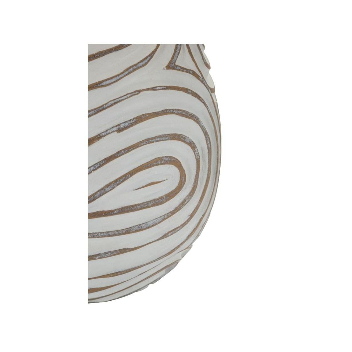 Lampada da tavolo resina oblix cm Ø 35x55