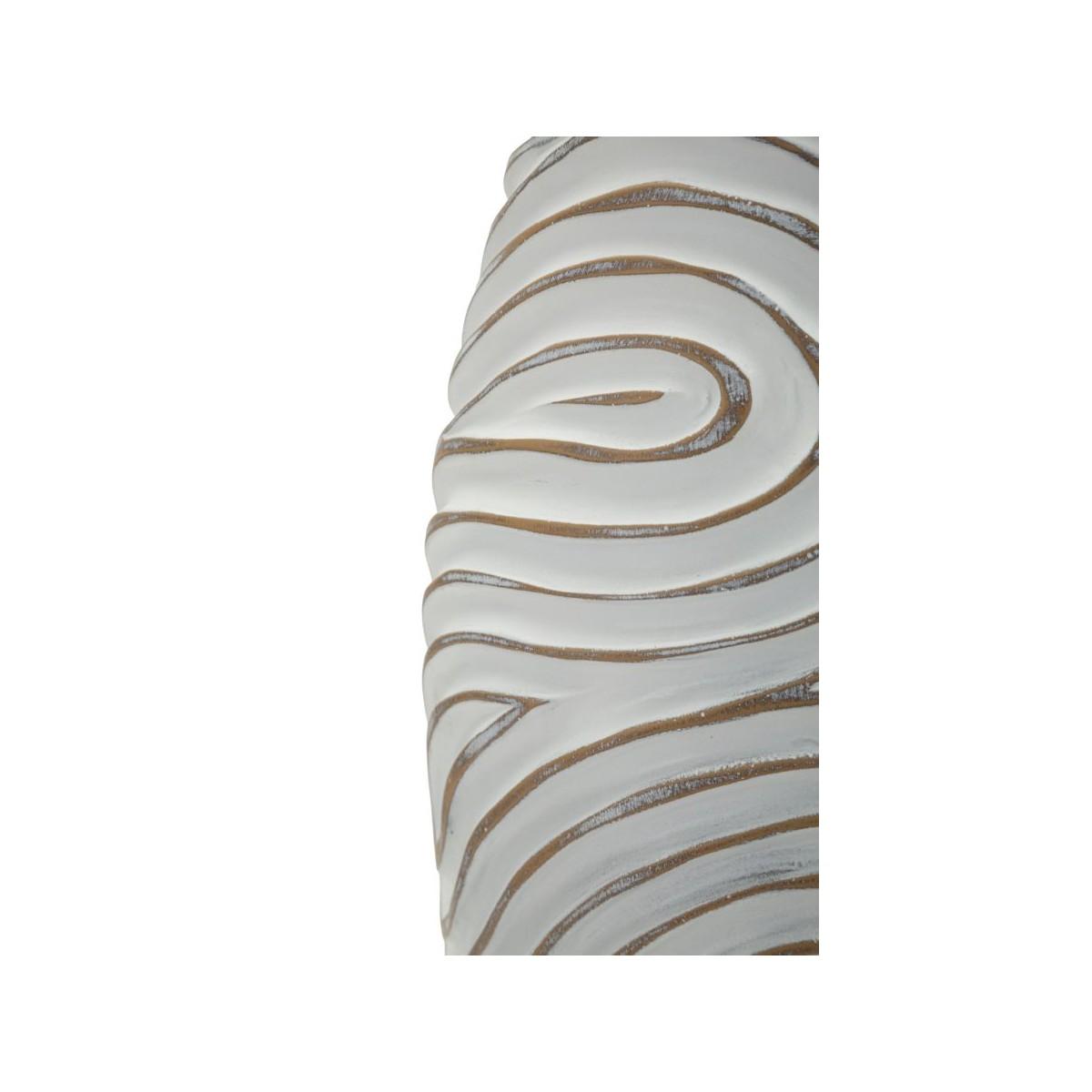 Vaso resina oblix cm Ø 18,5x50 (apertura cm Ø 9)