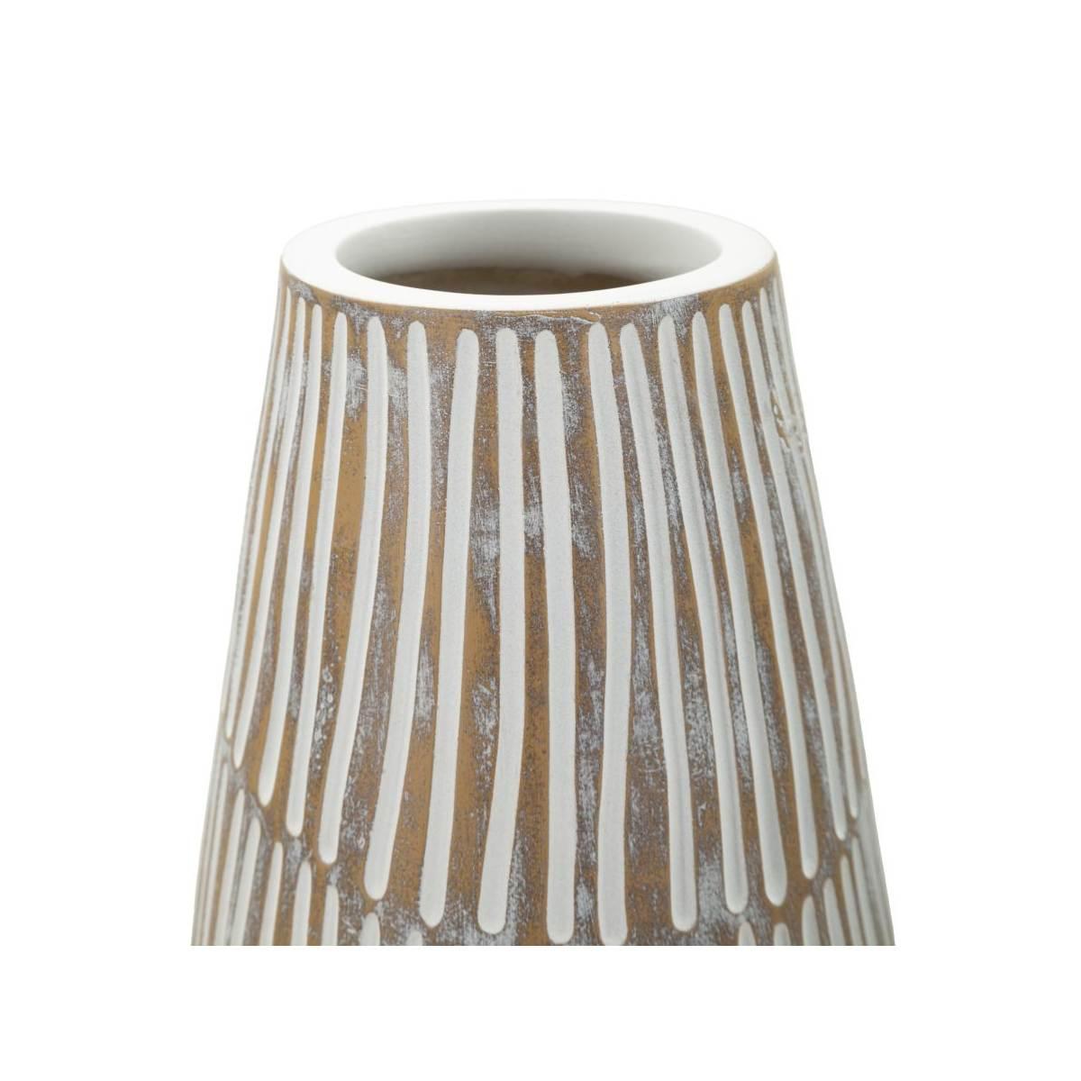 Vaso resina hanoi cm Ø 17x47 (apertura cm Ø 6)