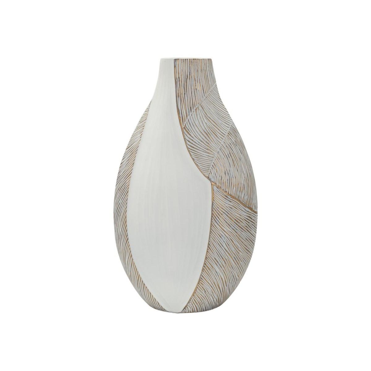 Vaso resina ho chi minh cm 29,5x13,5x50 (apertura cm 8x5)