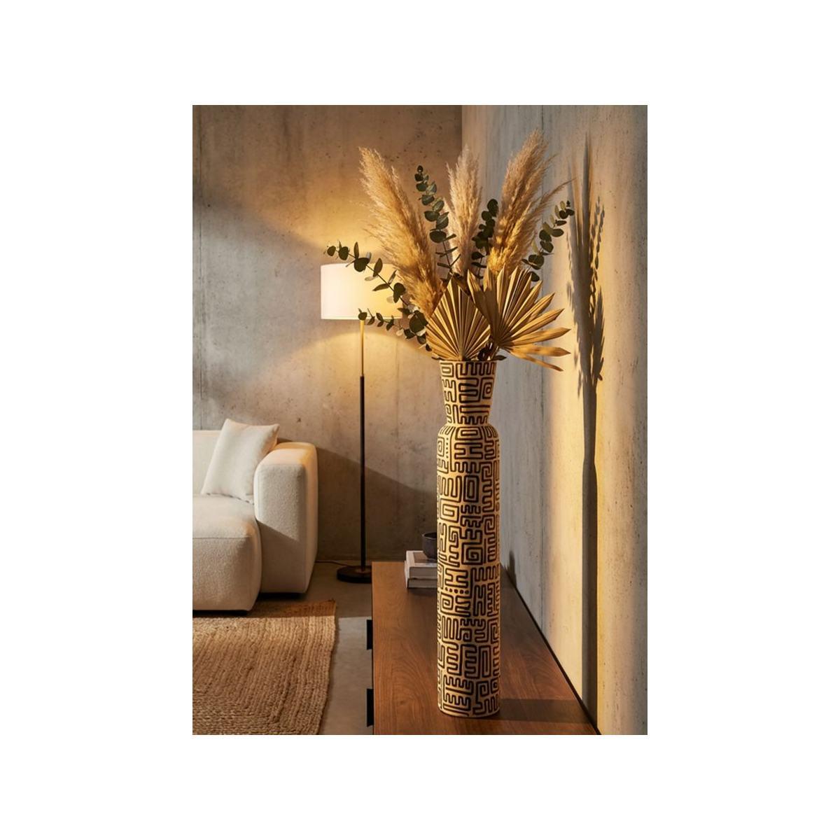 Vaso resina nairobi cm Ø 16x86 (apertura cm Ø 12,5)