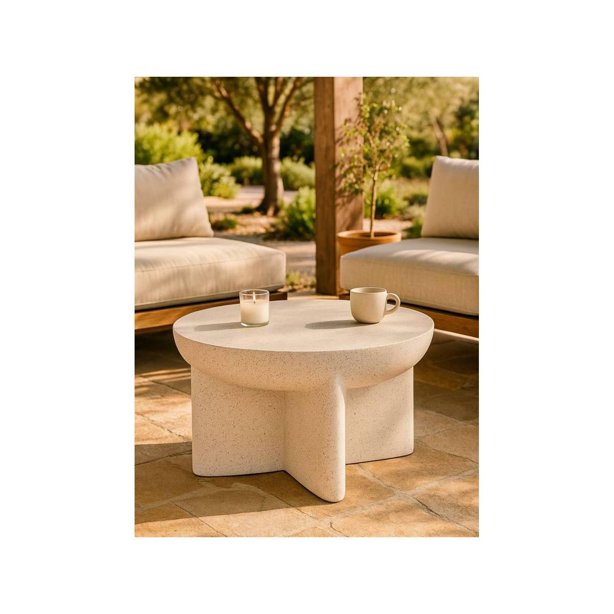 Tavolino da caffe' history cm Ø 63,8x42,5