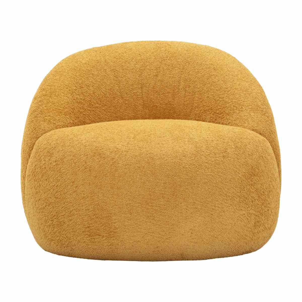 Poltrona ginevra senape cm 81x78x64