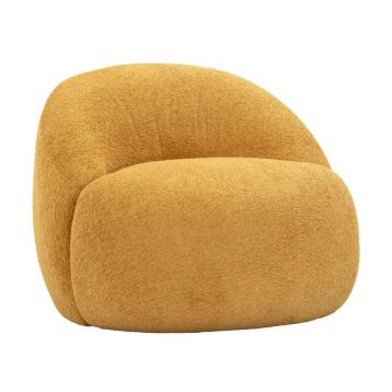 Poltrona ginevra senape cm 81x78x64