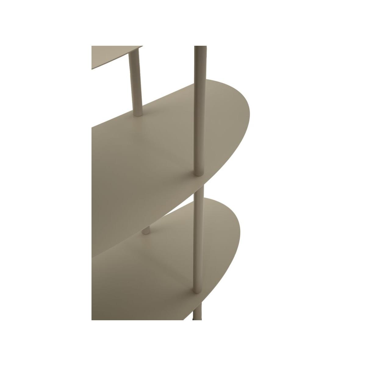 Console saturno tortora cm 90x28x81