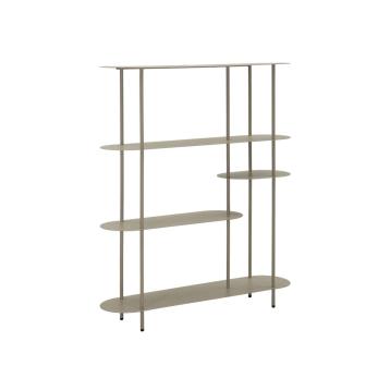 Libreria saturno tortora cm 118x31x139