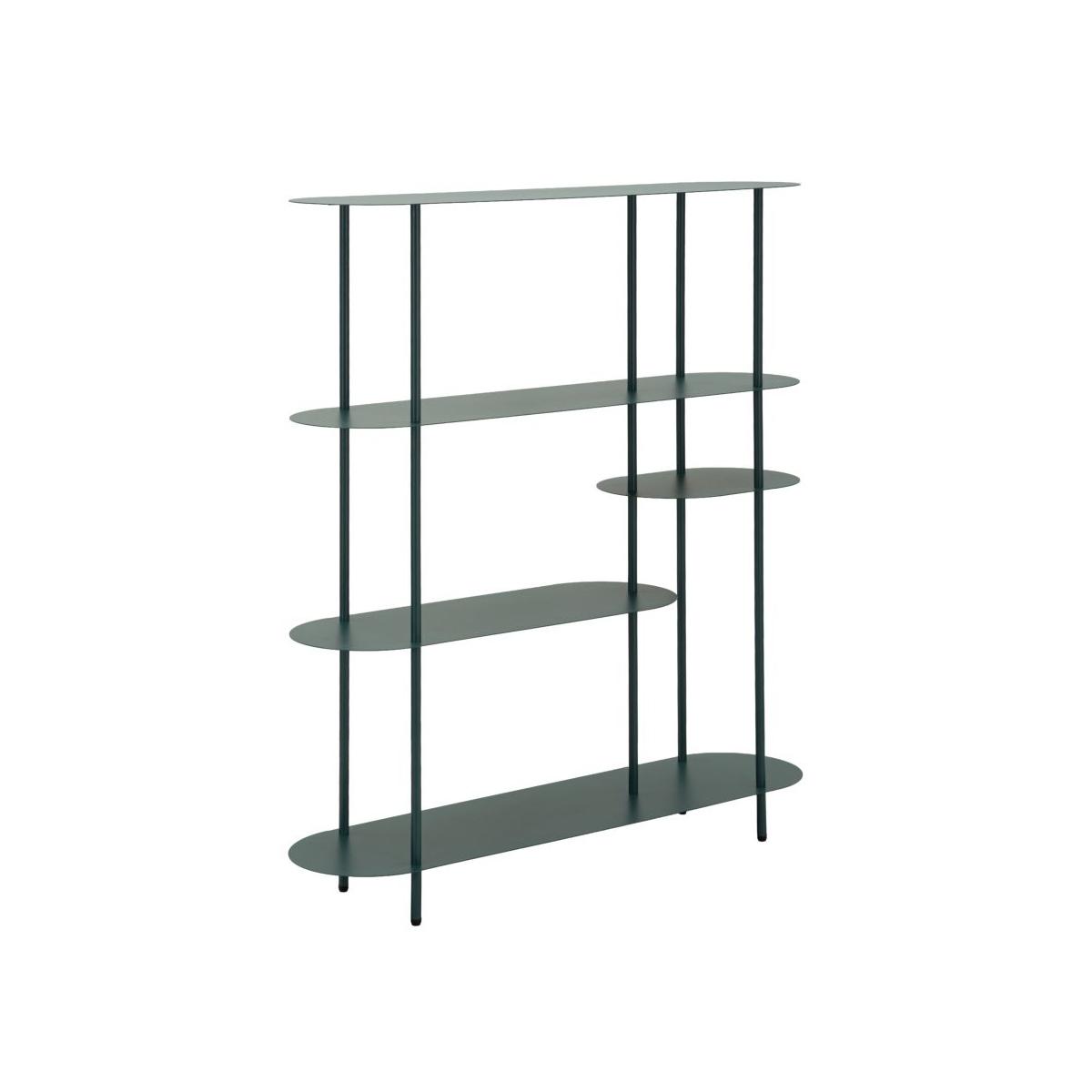 Libreria saturno ottanio cm 118x31x139