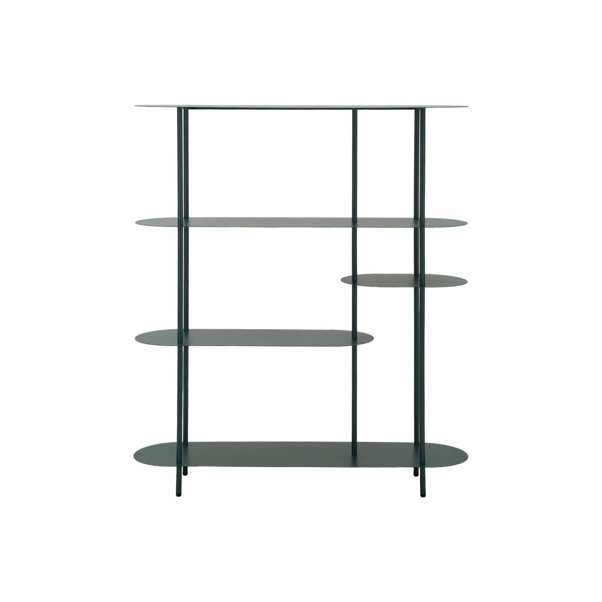 Libreria saturno ottanio cm 118x31x139