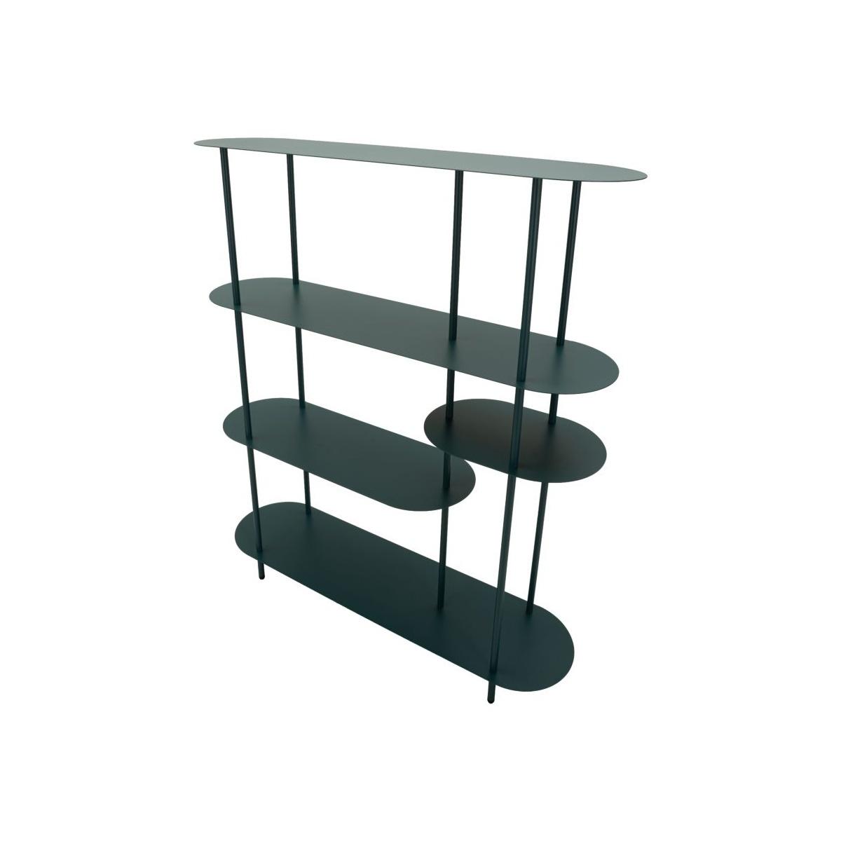 Libreria saturno ottanio cm 118x31x139