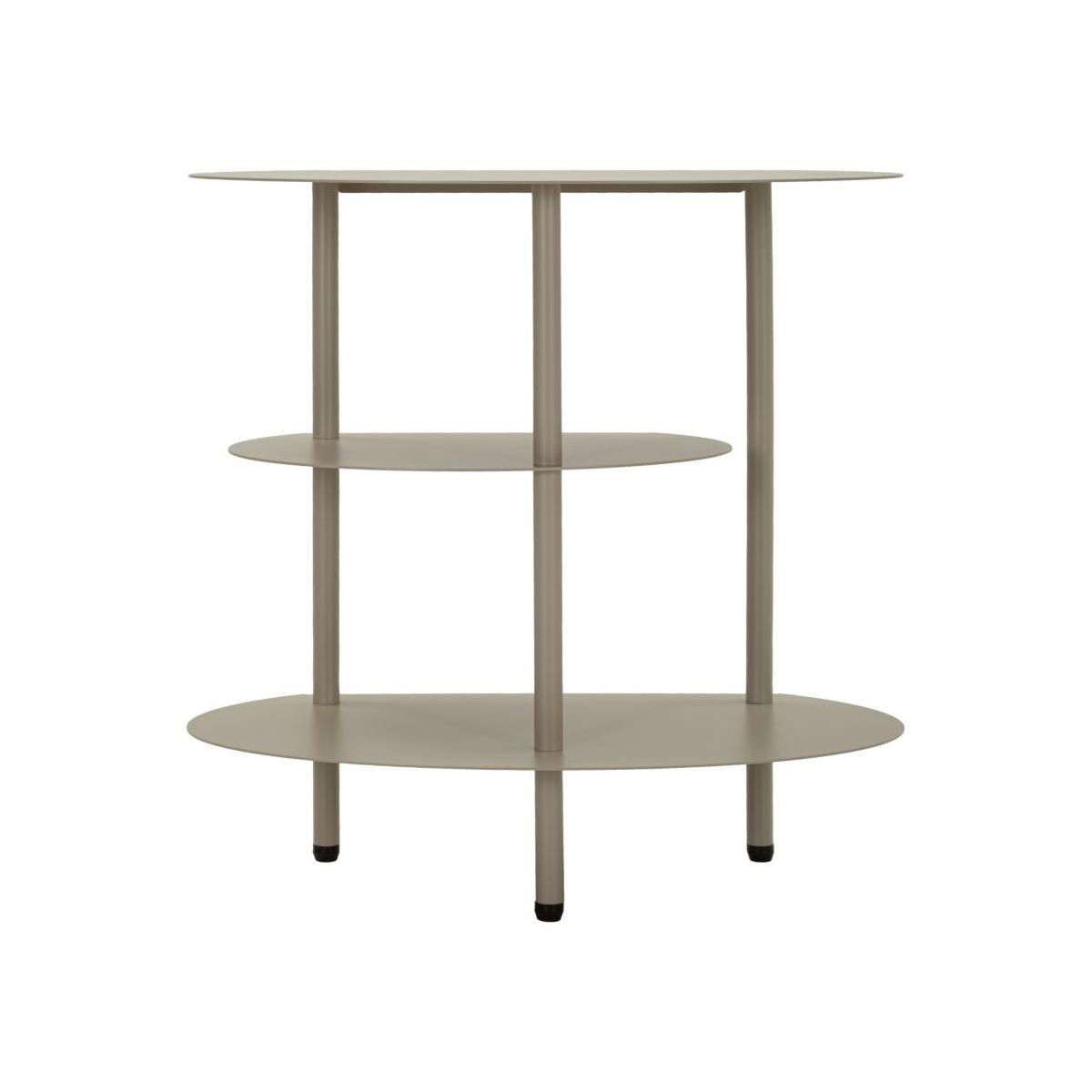 Comodino saturno tortora cm 49,5x27,5x49,5