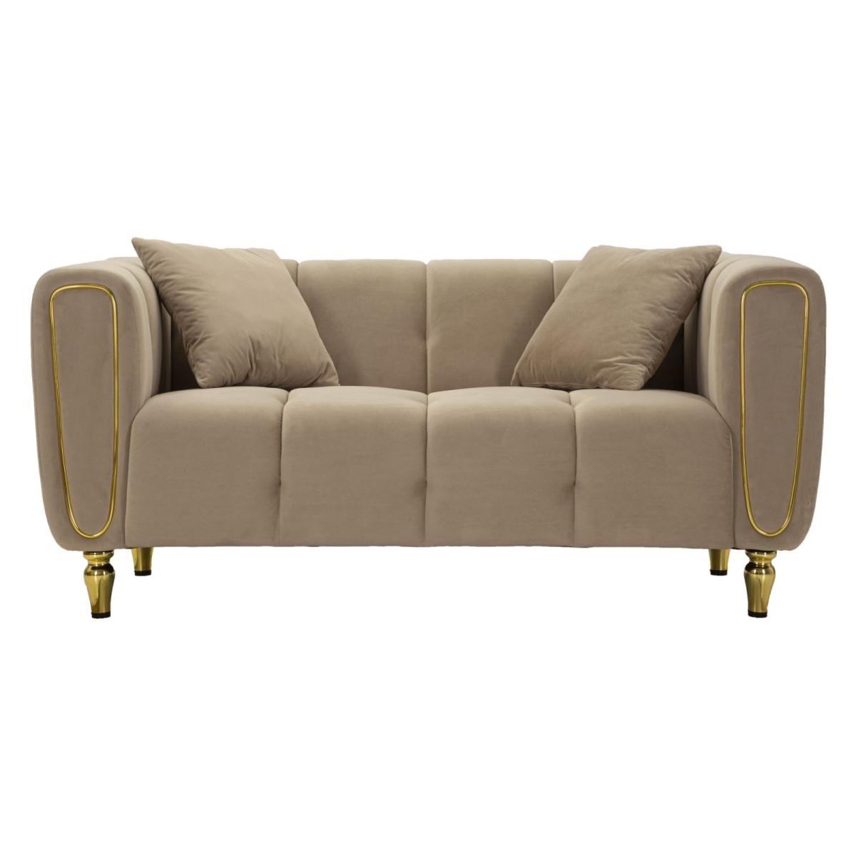 Divano alma grigio c/cuscini cm 155x81x71