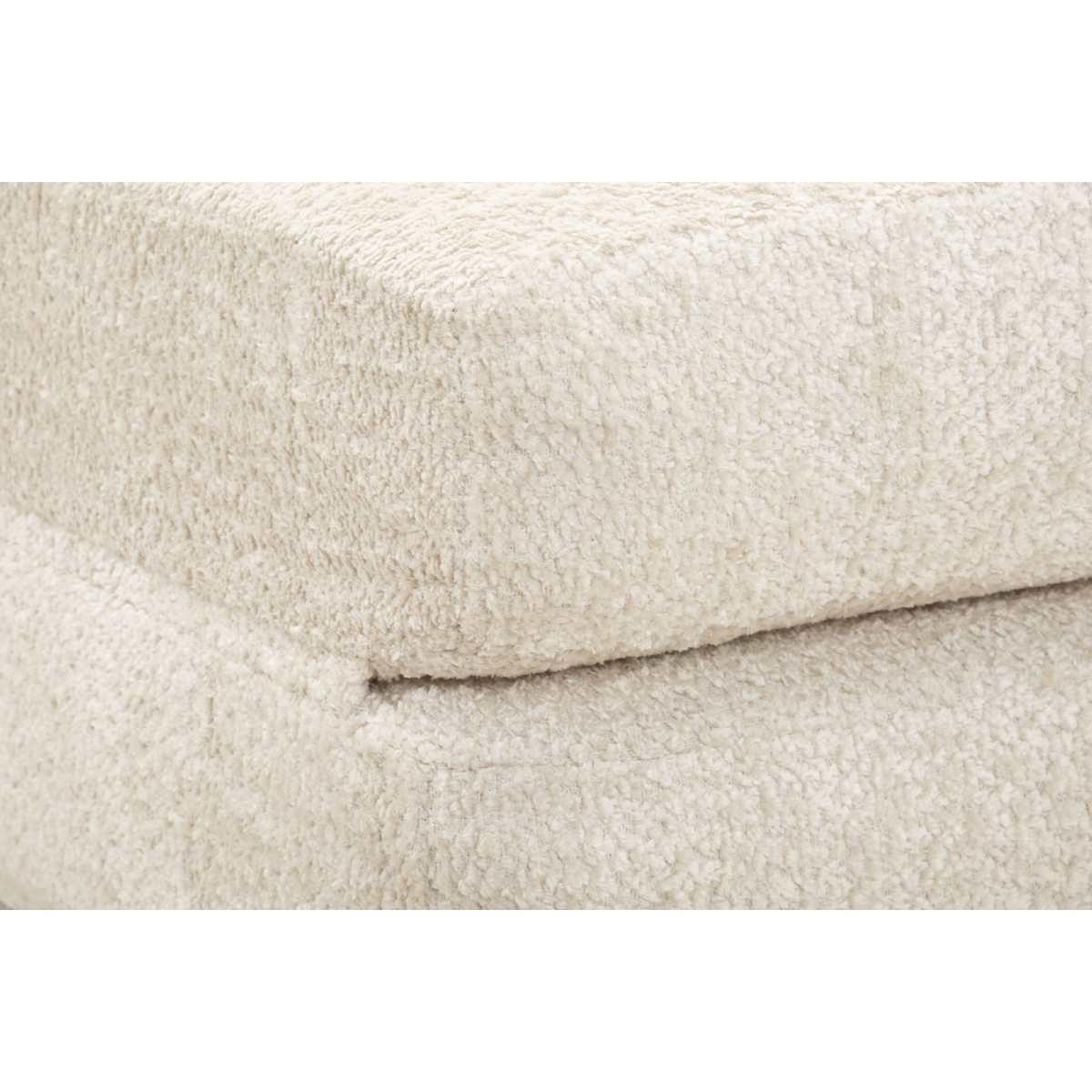 Divano/letto faster bianco cm 150x100x80 (compresso-misura letto cm213x150x18)