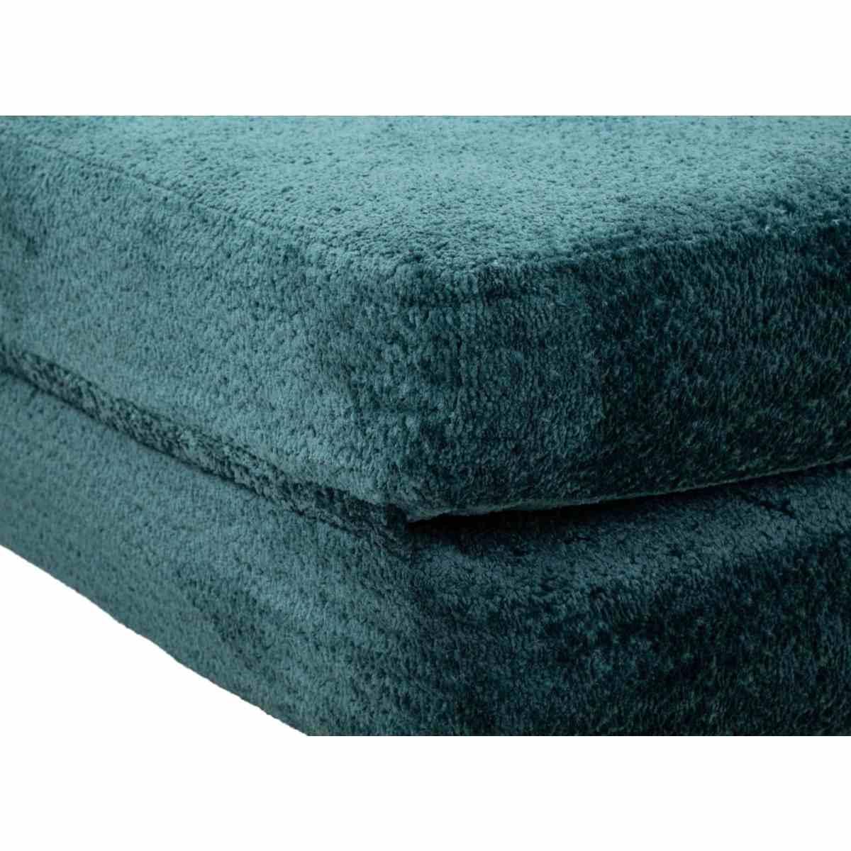 Divano/letto faster petrolio cm 150x100x80 (compresso-misura letto cm213x150x18)