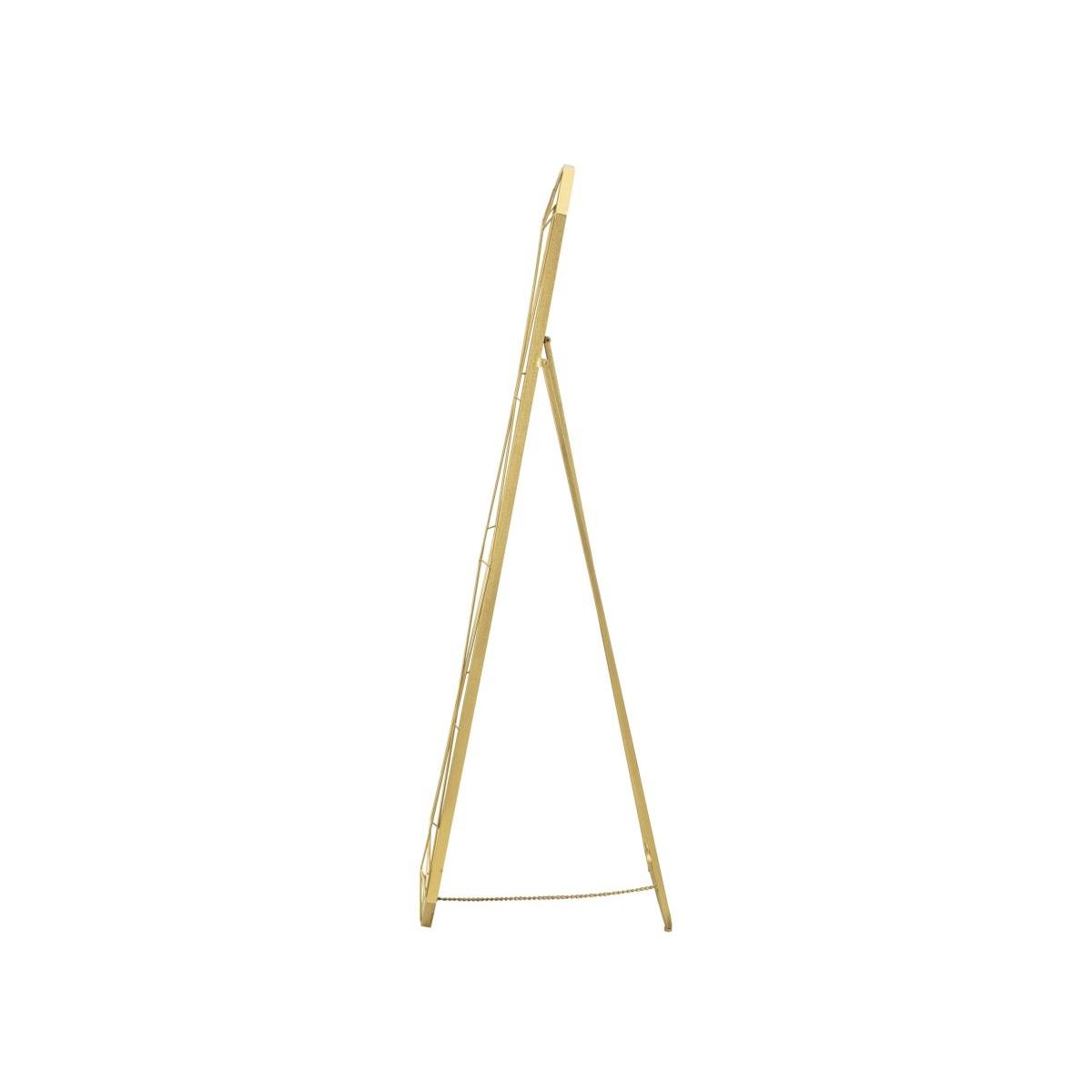 Specchio da terra gold cm 46x2-54x153 (misura specchio cm 43x150)