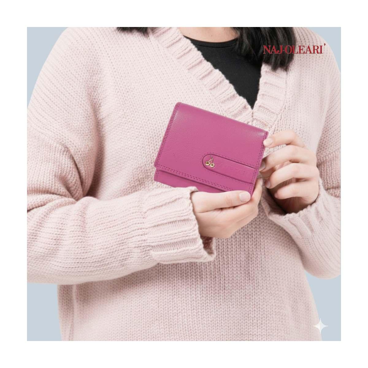 Portafoglio donna in pelle Naj-Oleari