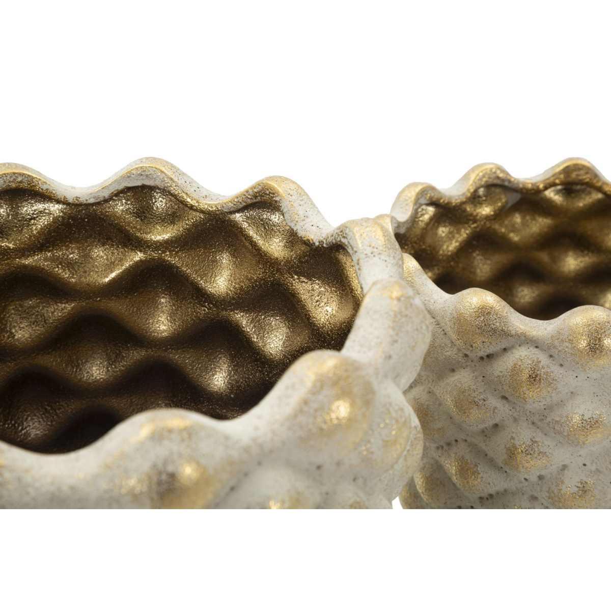 Cachepot pepitas coppia cm Ø 23x18-18,5x15,5 (apertura cm Ø 19-14)