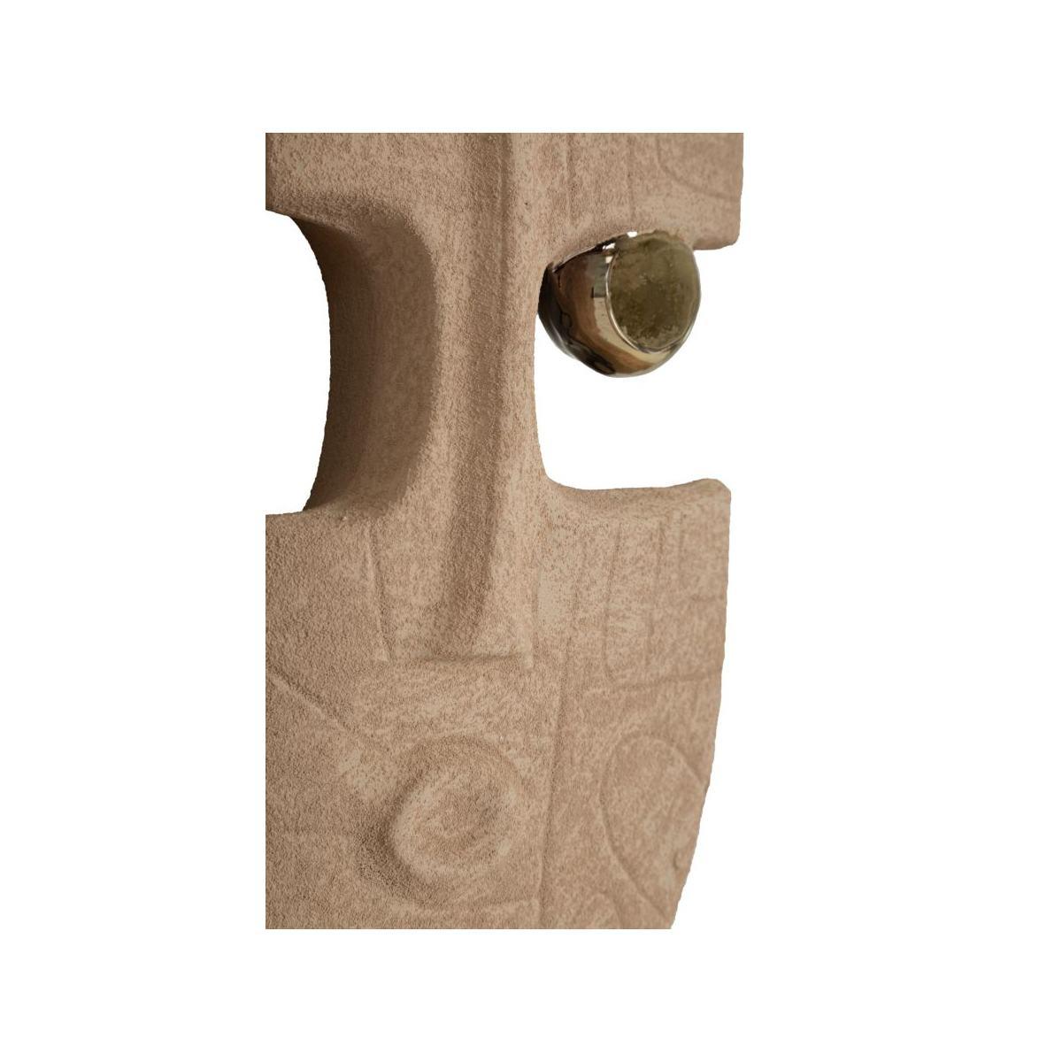 Decorazione murale dakar coppia cm 20x6x40-14x5x32