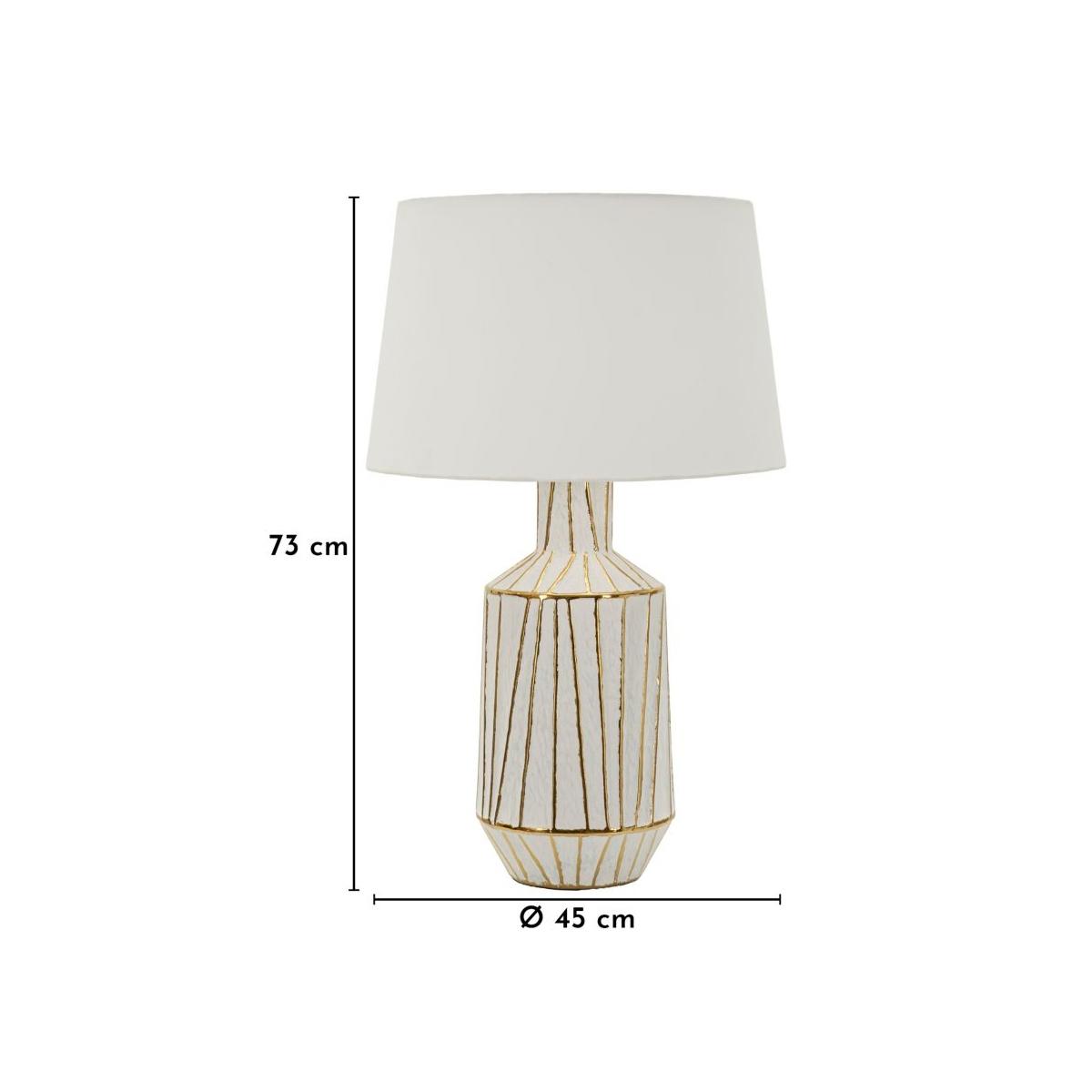 Lampada da tavolo tangeri cm Ø 45x73