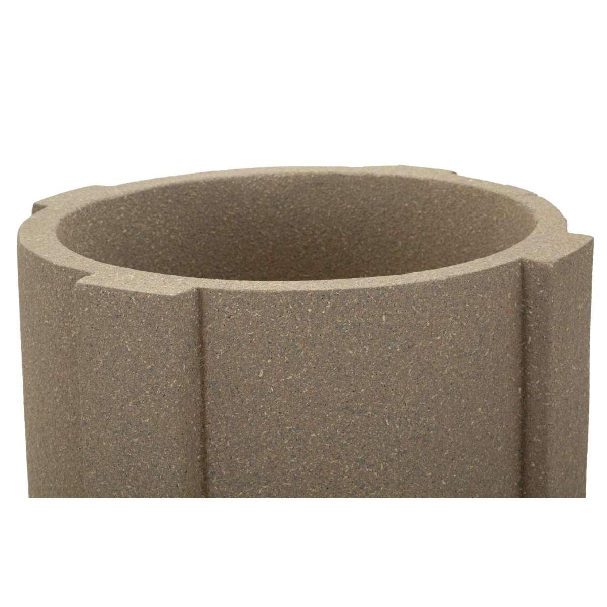 P/vaso da esterno moai cm Ø 42x101 (apertura cm Ø 34)