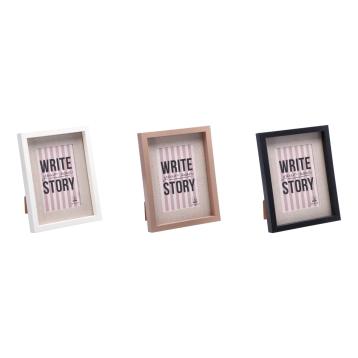 Portafoto singolo in mdf Pedro 10x15 cm