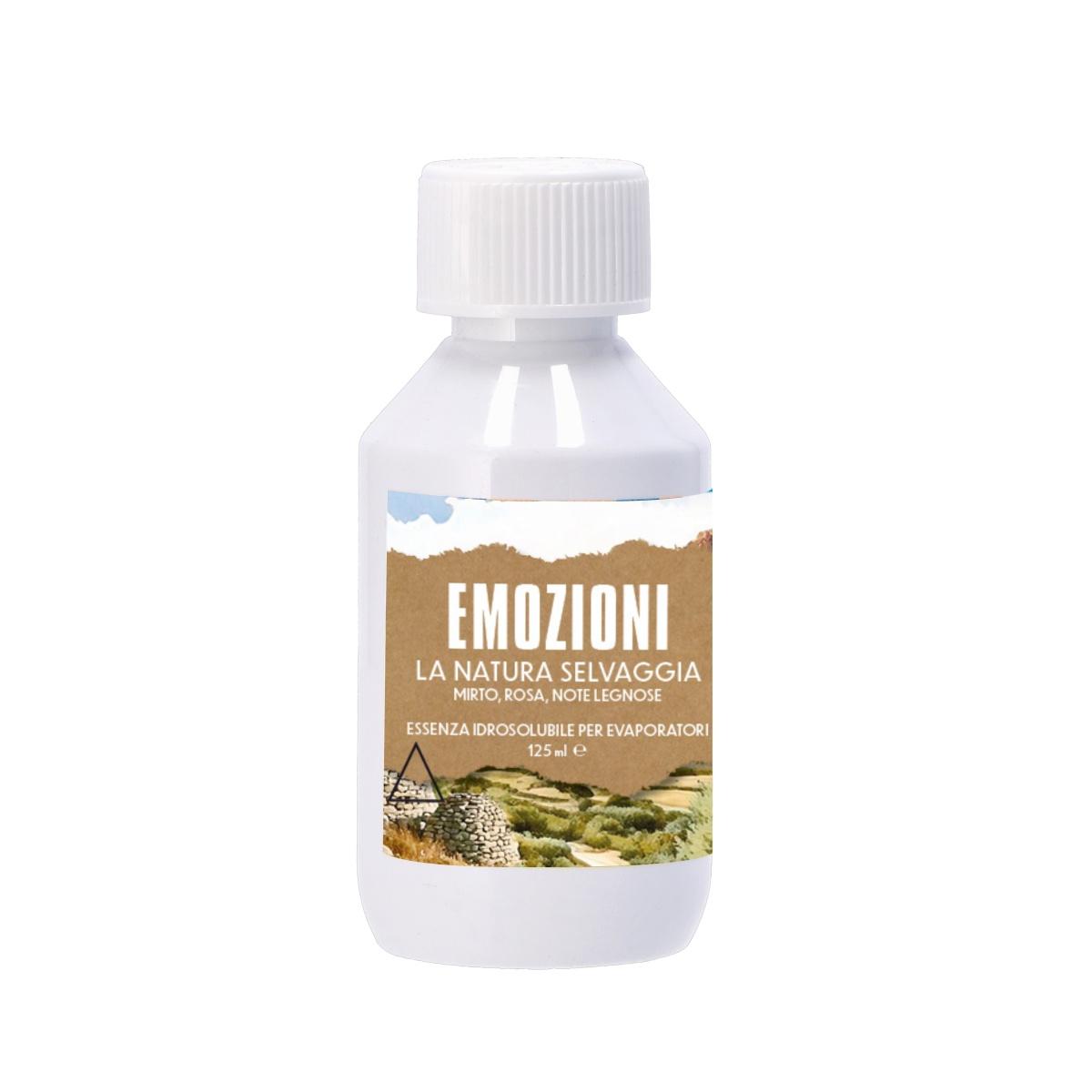 Essenza idrosolubile per evaporatori Emozioni la natura selvaggia 125 ml