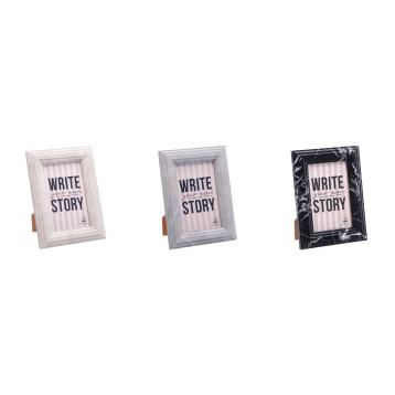 Portafoto singolo in mdf Alcaraz 10x15 cm