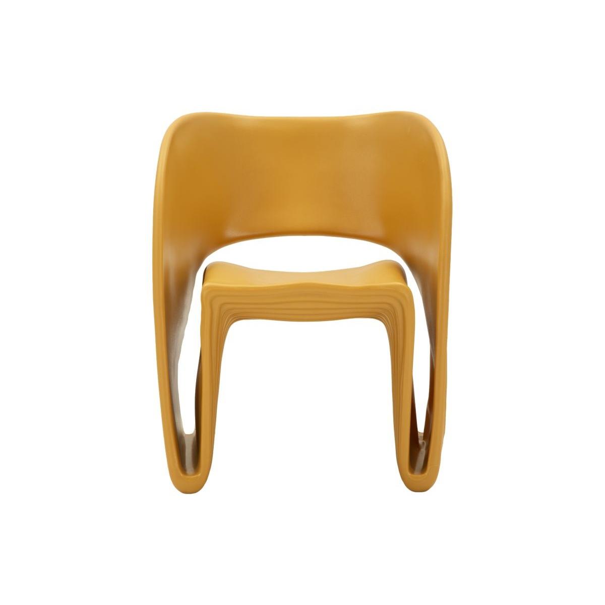 Poltrona sand senape cm 65x57,5x76 (altezza seduta cm 45)<br><br>