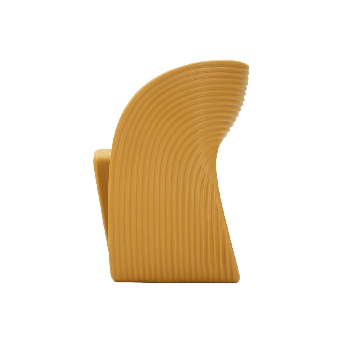 Poltrona sand senape cm 65x57,5x76 (altezza seduta cm 45)<br><br>