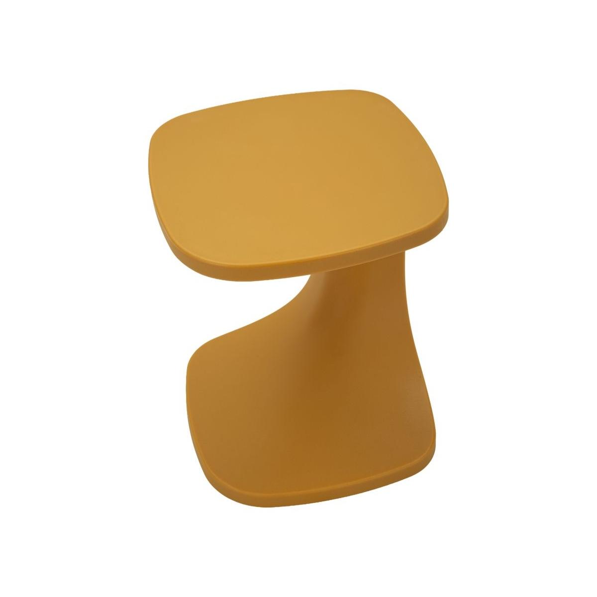 Tavolinetto ibiza senape cm 42x42x52