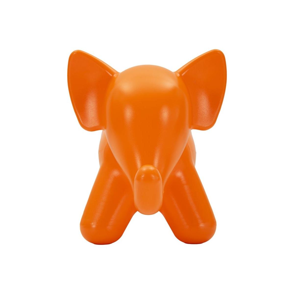 Sgabello elephant arancione cm 86x46x56<br><br>
