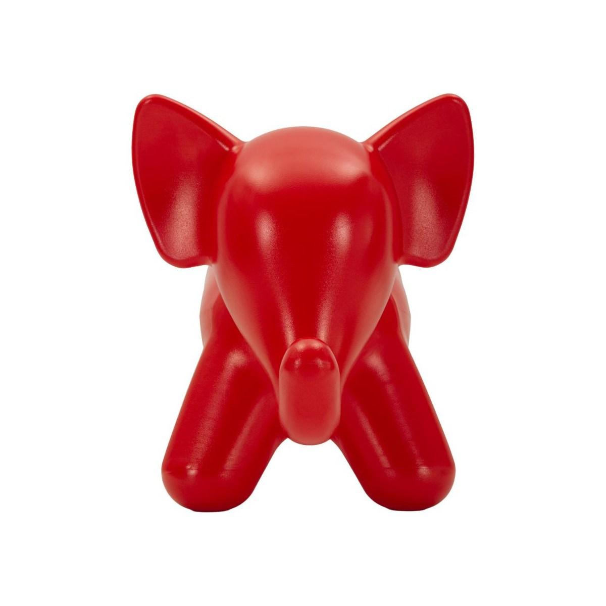 Sgabello elephant rosso cm 86x46x56<br><br>