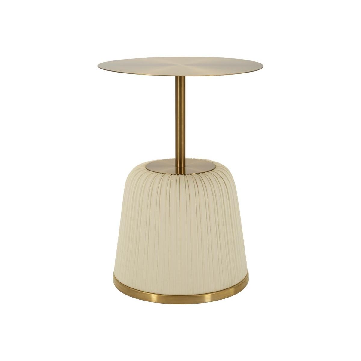 Tavolinetto egle bianco cm Ø 40x55<br><br>