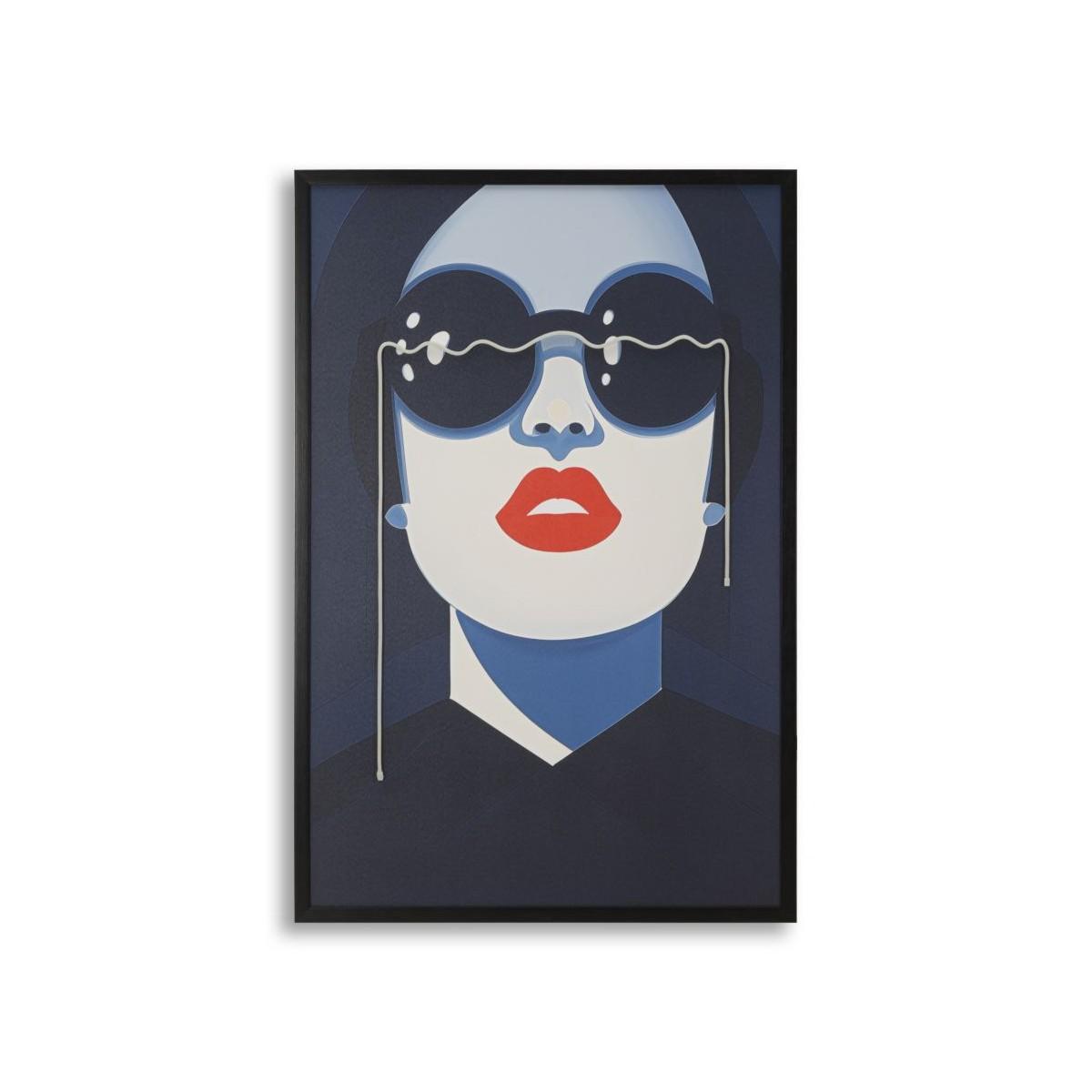 Stampa c/led su tela cecille cm 80x4x120