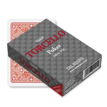 Carte da gioco torcello all plastic a1 Rosso Dal Negro