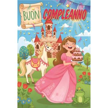 Bigliettii auguri 2 soggetti buon compleanno