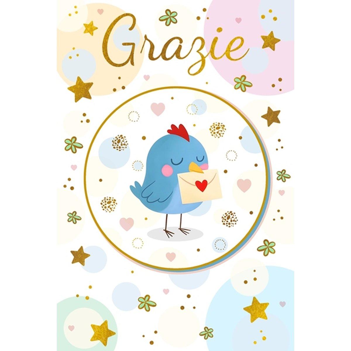 Bigliettii auguri grazie